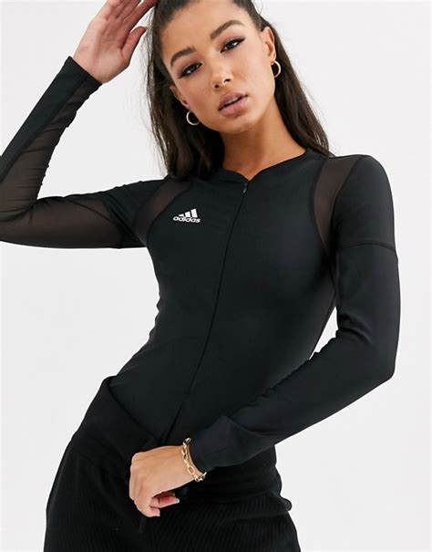 adidas damen body|Adidas long sleeve bodysuits.